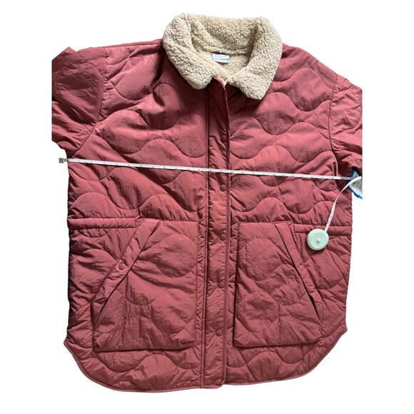Columbia Women's Birchwood Quilted Jacket NWT BEETROOT SIZE XXL - Picture 9 of 10